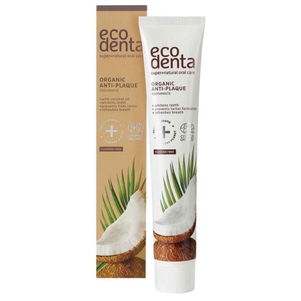 Ecodenta Organic Line Organic Anti-plaque toothpaste with coconut oil