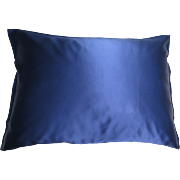 Soft Cloud Mulberry silk pillowcase 50x60 cm navy