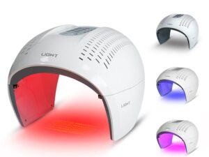 7-färgad PDT-LED-lampa för ljusterapi - ansikts kroppsspa, maskera huden, dra åt föryngring, rynkorborttagare