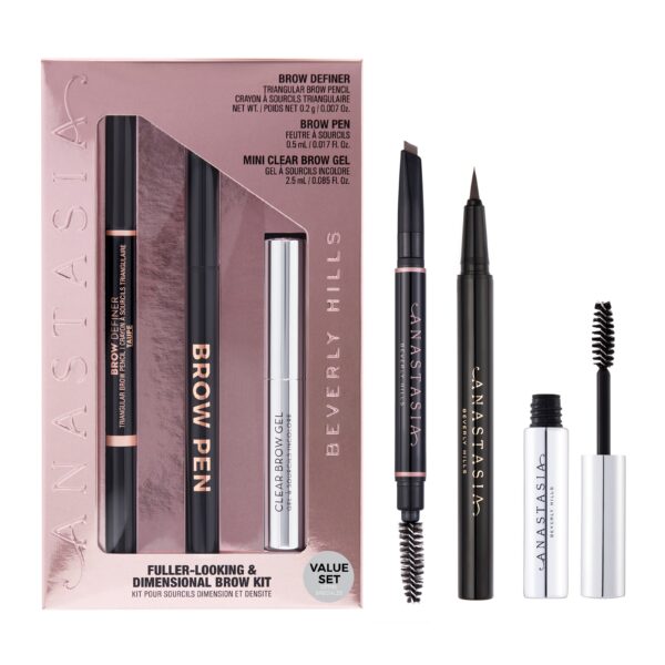 Anastasia Beverly Hills Fuller Looking + Dimensional Brows Kit Taupe