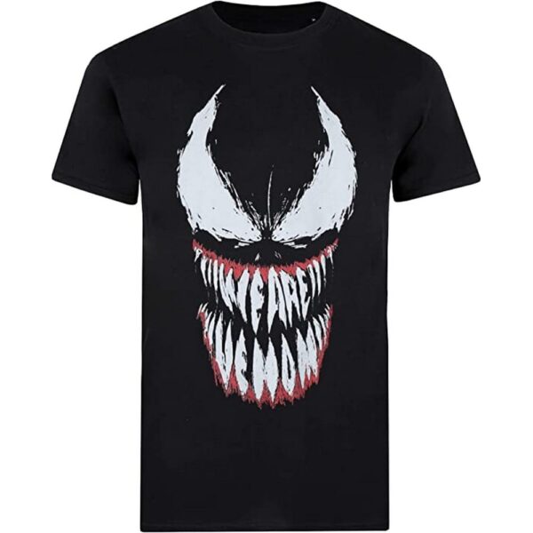 Marvel T-shirt med tänder från Venom för män